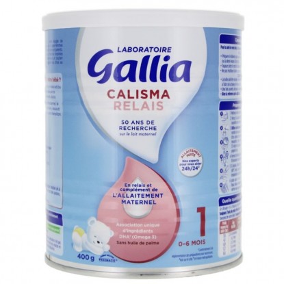 GALLIA CALISMA RELAIS LAIT 1ER AGE 400G