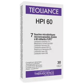 Teoliance HPI 60 Therascience - Hyperperméabilité intestinale - 30 gélules