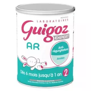 Lait infantile 2ᵉ âge AR 6 à 12 mois Guigoz Expert - Formule épaissie - 780g