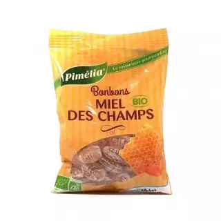 Pastilles à sucer au miel des champs Bio de Pimélia - 100g