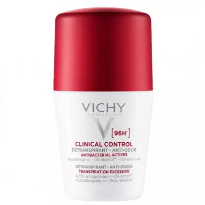 Déodorant détranspirant anti-odeur 96h Vichy Clinical Control - 50ml