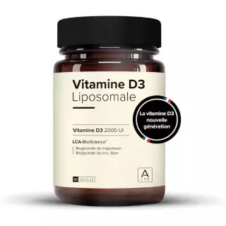 Vitamine D3 Liposomale A-LAB - Articulations & système immunitaire - 60 gélules