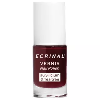 Vernis Silicium + Tea Tree Rouge Cerise Ecrinal - 5ml