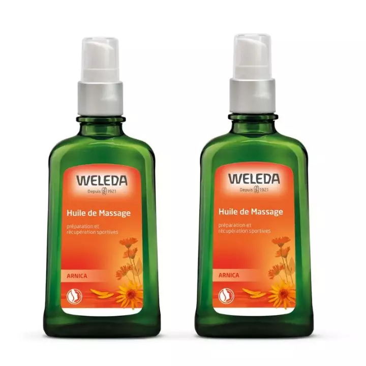 Huile de massage à l'arnica Bio Weleda - Effort physique - 2 x 100ml