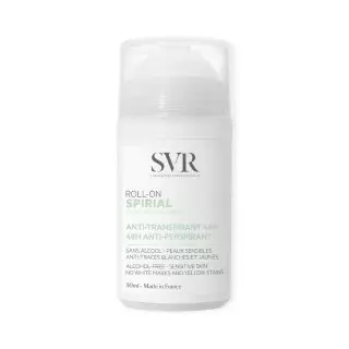 Roll-on déodorant anti-transpirant intense 48H Spirial SVR - 50ml