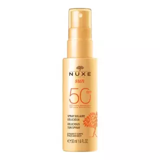 Spray solaire délicieux SPF50 visage et corps de Nuxe Sun - 50ml