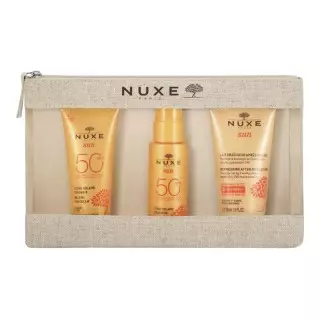 Trousse Mes indispensables haute protection solaire Nuxe Sun - 3 soins solaires