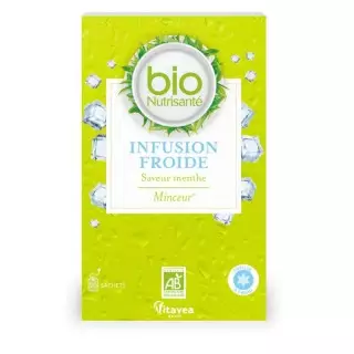 Infusion froide minceur Bio Saveur menthe Nutrisanté - 20 sachets