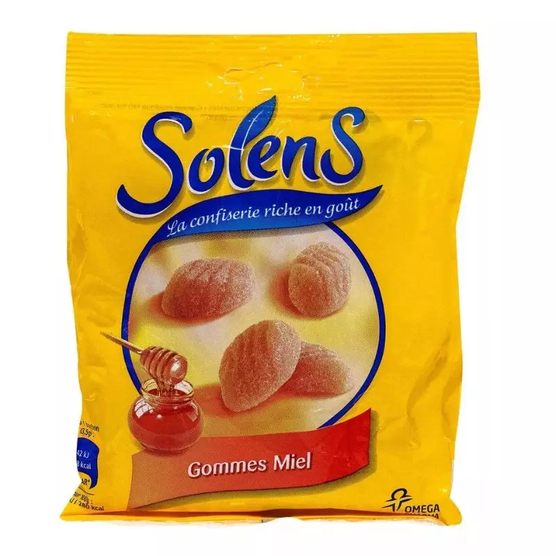 Gommes à mâcher au miel Solens - 100g