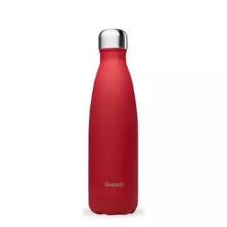 Bouteille isotherme rouge Originals Granite Qwetch - 500ml