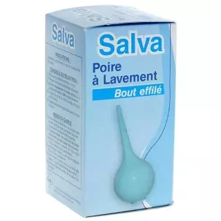 Poire à lavement auriculaire bout effilé Salva Cooper - 30ml