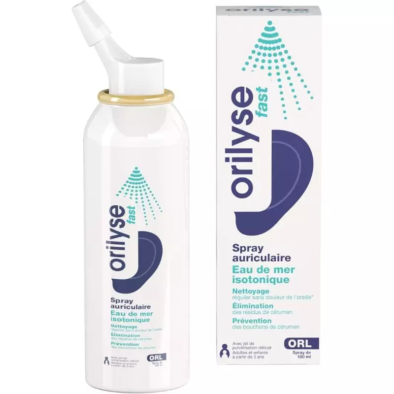 Spray auriculaire Orilyse Ibsa Pharma - Soin des oreilles - 100ml