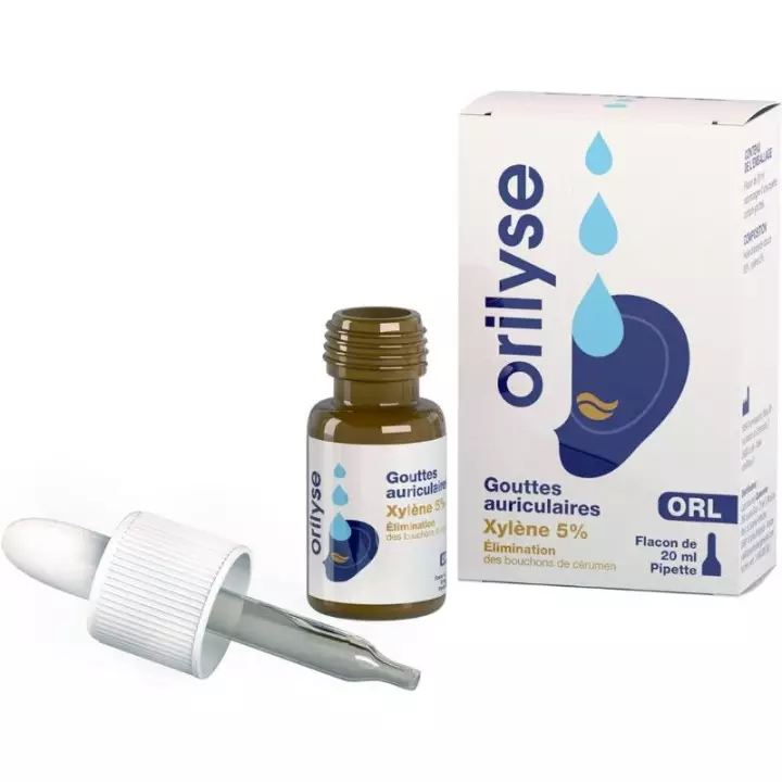 Gouttes auriculaires Orilyse Ibsa Pharma - Soin des oreilles - 20ml