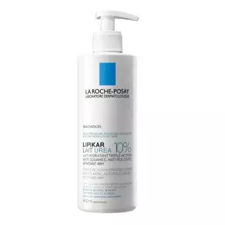 Lait hydratant Urea 10% Lipikar La Roche-Posay - Peaux très sèches - 400ml