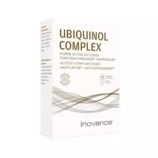 Ubiquinol Complex Inovance - Fonction cardiaque & antifatigue - 30 gélules