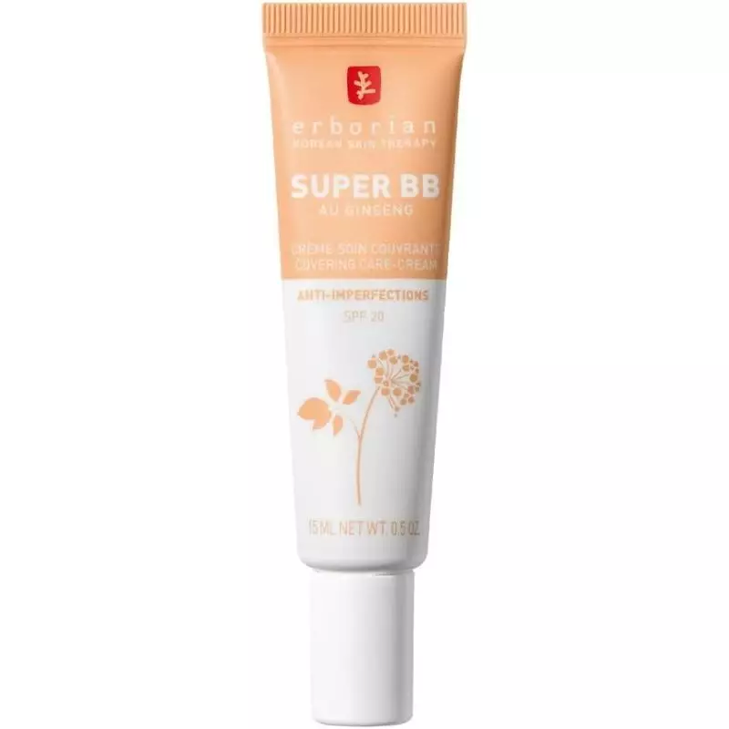 Super BB Crème au Ginseng SPF20 Erborian - Teinte doré - 15ml