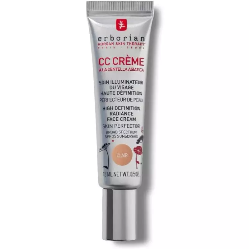 CC Crème à la Centella Asiatica SPF25 Erborian - Teinte claire - 15ml