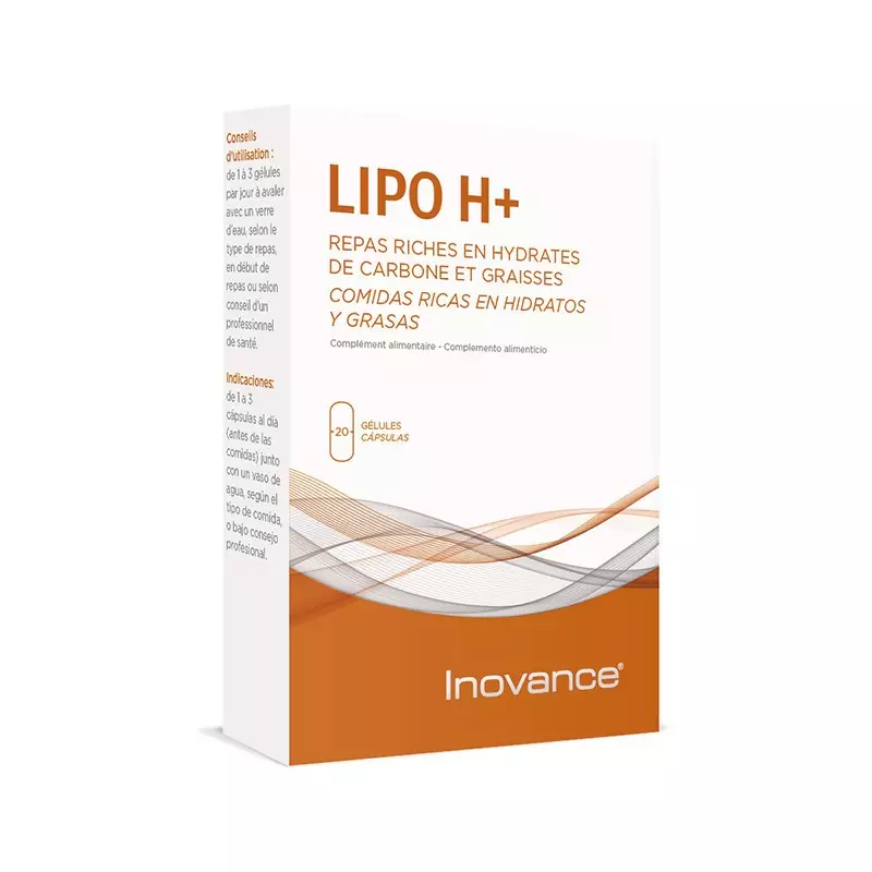 Lipo H+ Inovance - Contrôle du poids - 20 gélules