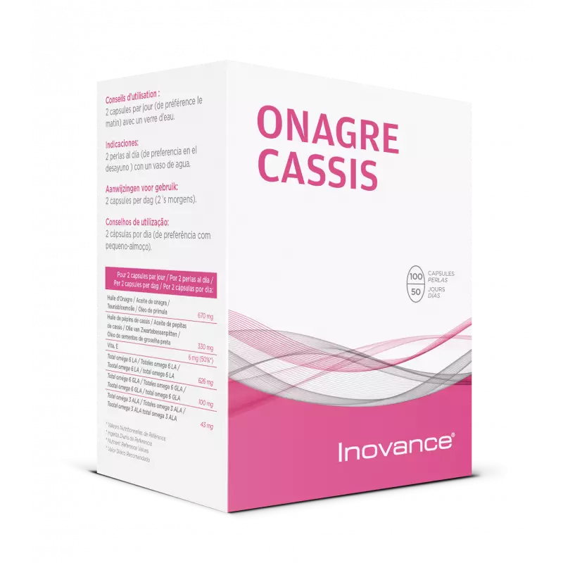 Onagre-Cassis Inovance - Oméga 6 - 100 capsules