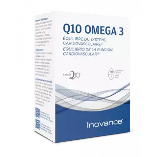 Q10-Oméga 3 Inovance - Système cardio-vasculaire - 60 capsules