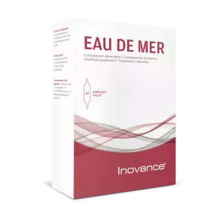 Eau de mer Inovance - Minéraux & Oligoéléments - 30 ampoules