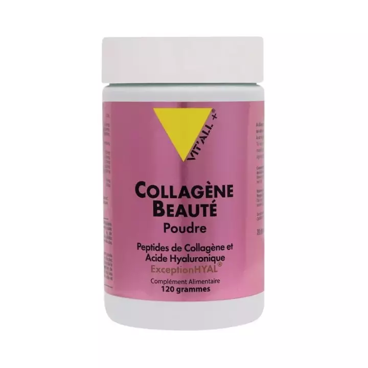 Collagène Beauté poudre Vit'all+ - Beauté de la peau - 120g