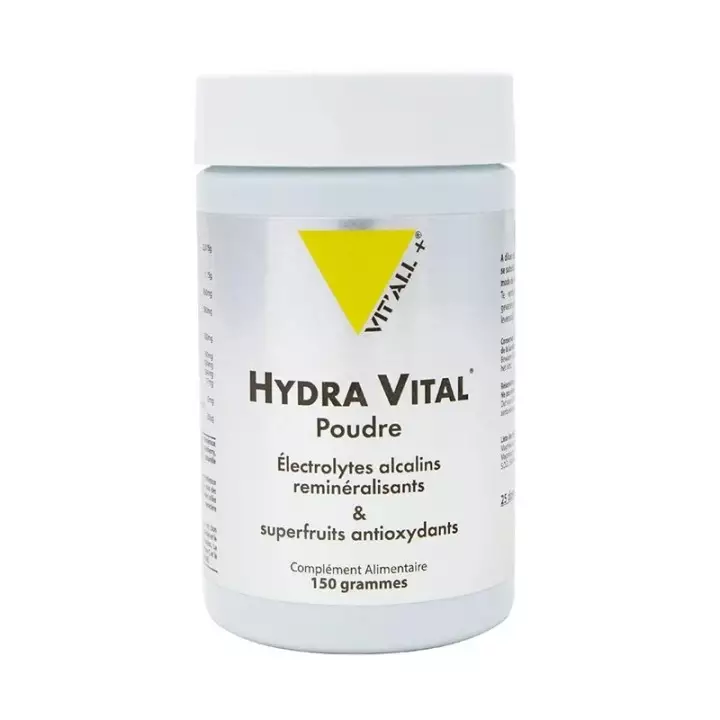 Hydra Vital poudre Vit'all+ - Tonus et vitalité - 150g