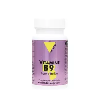 Vitamine B9 Quatrefolic® 400µg Vit'all+ - 60 gélules