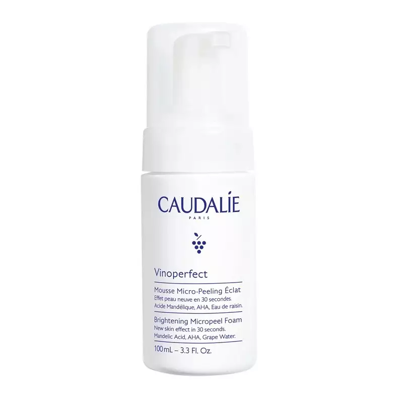 Mousse micro-peeling éclat Vinoperfect de Caudalie - Effet peau neuve - 100ml