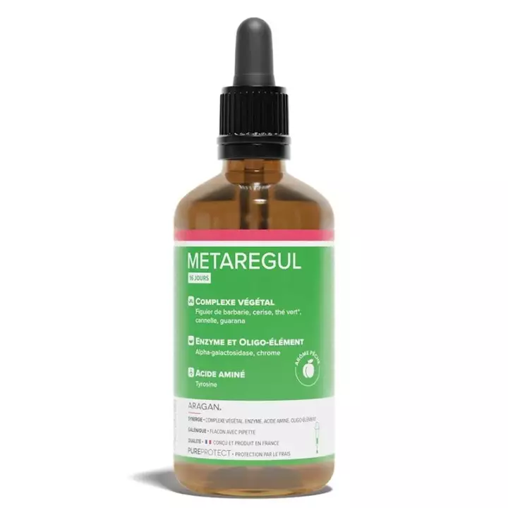 Metaregul draineur Aragan - Contrôle du poids - 100ml