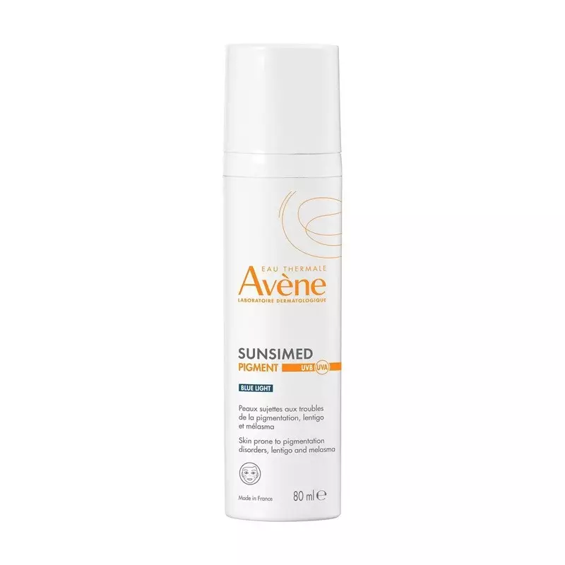 SunsiMed Pigment SPF50+ UVB UVA lumière bleue Avène - 80ml