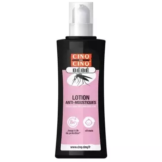 Lotion anti-moustiques bébé de Cinq sur cinq - Dès la naissance - 100ml