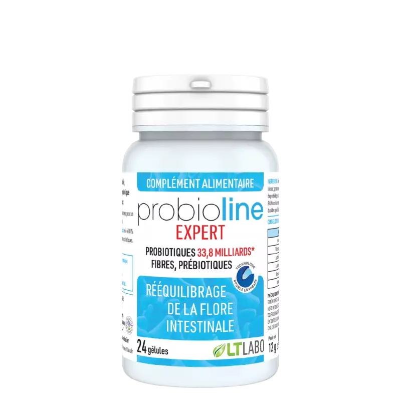 Probioline Expert LT Labo - Flore intestinale - 24 gélules