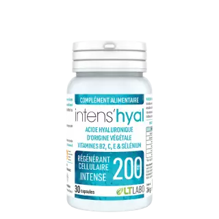 Intens’hyal 200mg LT Labo - Régénérant cellulaire intense - 30 capsules