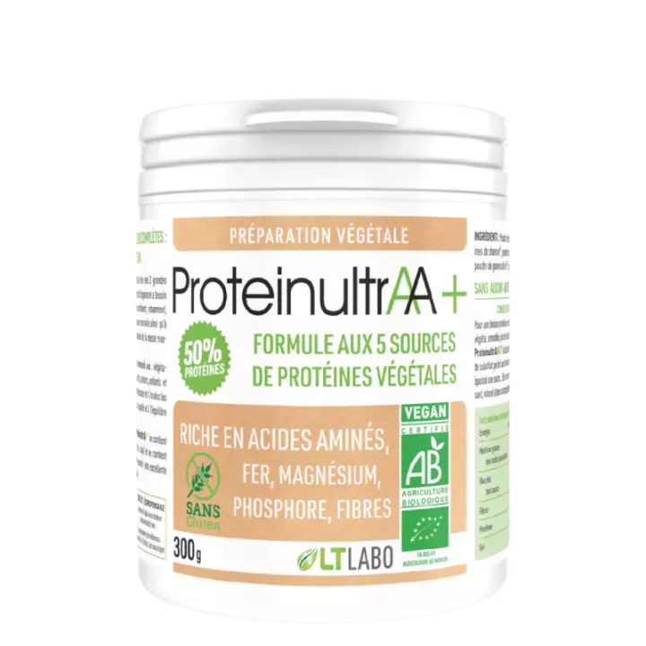 ProteinultrAA + Bio LT Labo - Énergie & Vitalité - 300g