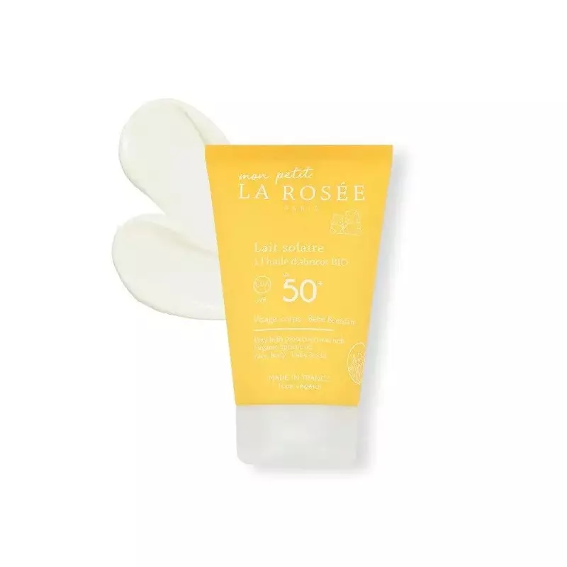 Lait solaire SPF50 visage et corps Mon Petit La Rosée - 125ml