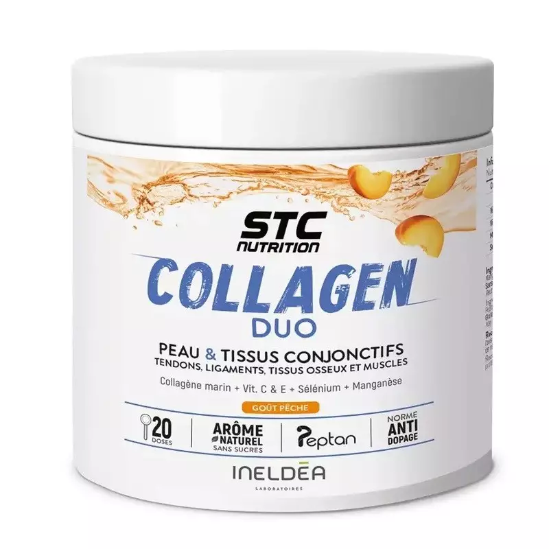 Collagen Duo STC Nutrition Ineldea - Peau & tissus conjonctifs - 230g