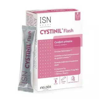 Cystinil Flash Ineldea - Confort urinaire et élimination - 10 sticks