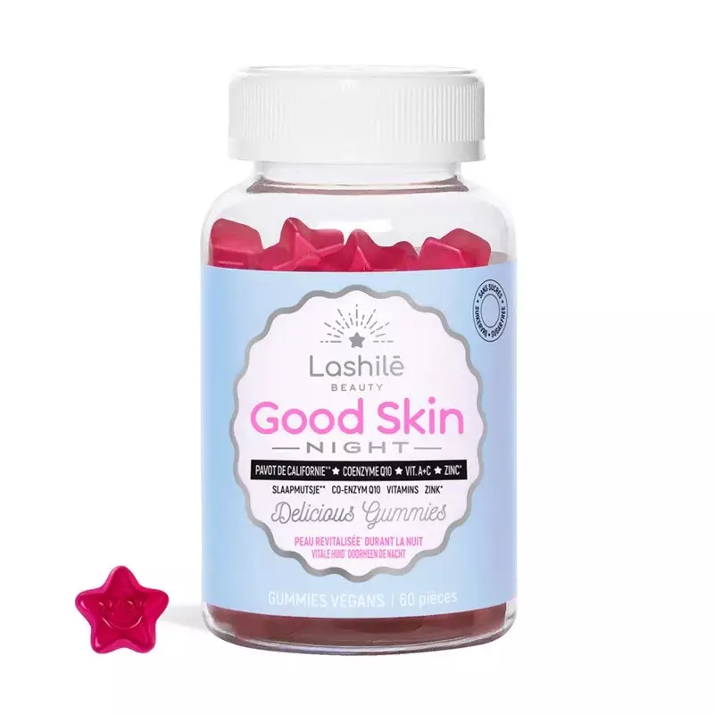 Good Skin Night Lashilé Beauty - Sommeil & peau - 60 gommes