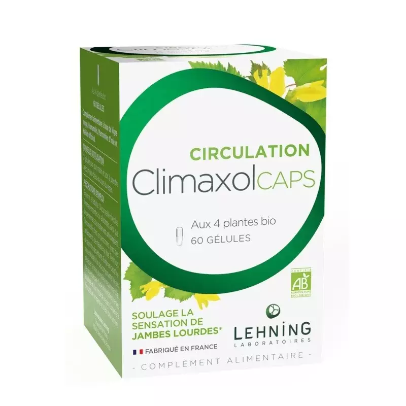 ClimaxolCAPS Bio Lehning - Jambes lourdes - 60 gélules