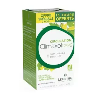 ClimaxolCAPS Bio Lehning - Jambes lourdes - 120 gélules