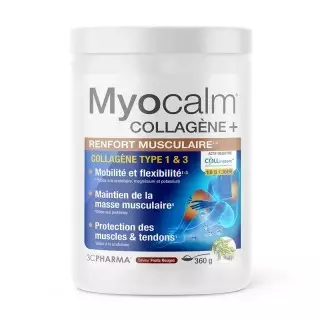 Myocalm Collagene+ 3C Pharma - Mobilité et flexibilité - 360g