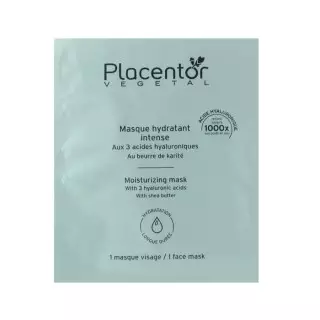 Masque hydratant intense Placentor Végétal - 1 masque