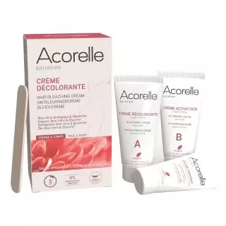 Crème décolorante visage et corps Acorelle - 2x30ml