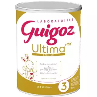 Lait en poudre 3ᵉ âge Ultima 3 Premium Guigoz - Spécial relais - 780g