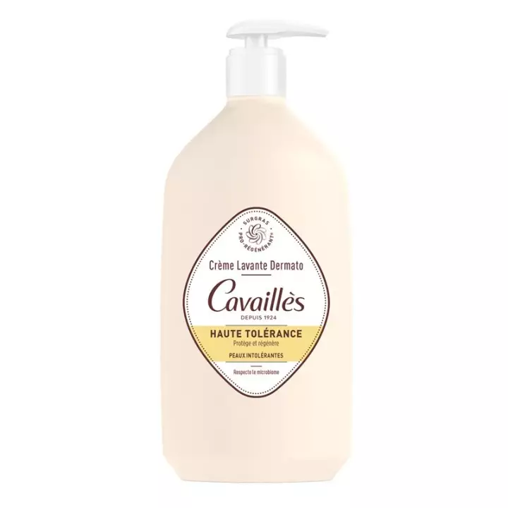 Crème lavante Dermato UHT Rogé Cavaillès - Peaux intolérantes - 500ml