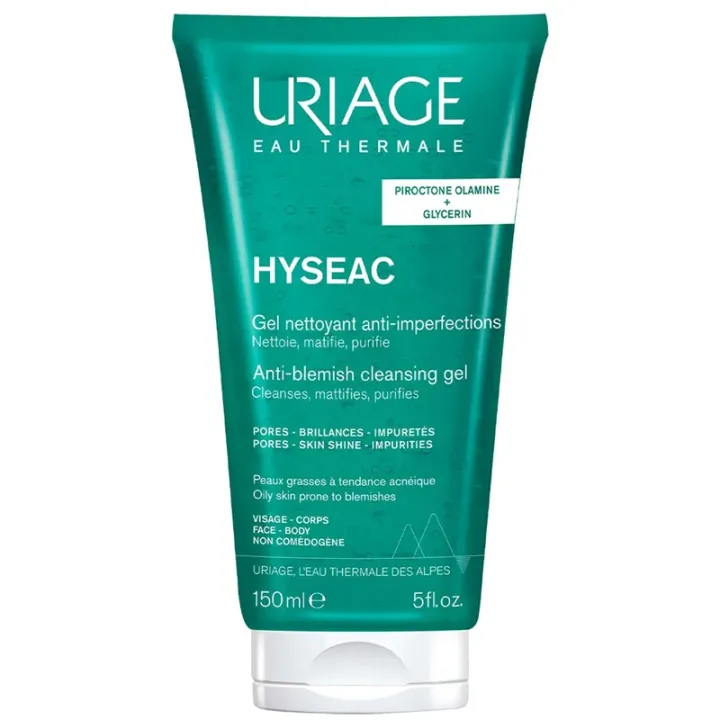 Gel nettoyant anti-imperfections Hyséac Uriage - Visage & corps - 150ml