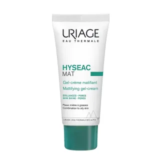 Gel crème matifiant Hyséac Mat Uriage - Peaux mixtes à grasses - 40ml