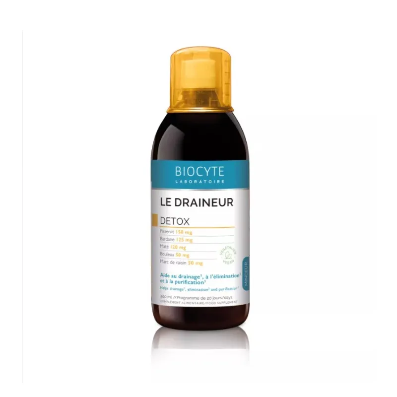 Le Draineur Biocyte - Drainage de l’organisme - 500ml