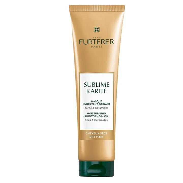 Masque hydratant gainant cheveux secs Sublime Karité René Furterer - 100ml